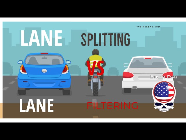 Lane splitting vs. lane filtering
