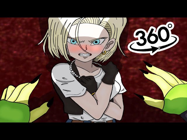😍This is how KRILIN FALLS IN LOVE with ANDROID 18 in VIRTUAL REALITY android 18 x krillin