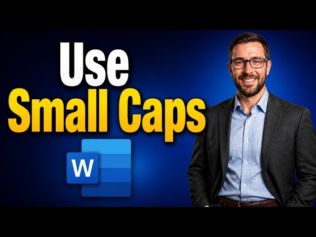 How To Use Small Caps In Microsoft Word [2026 Guide]