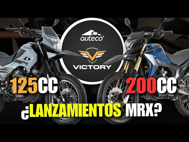 🚨THE ENDURO EVOLUTION! 🏔️ New Victory MRX 125 and 200: Launch at the Auteco Convention | PubliMotos