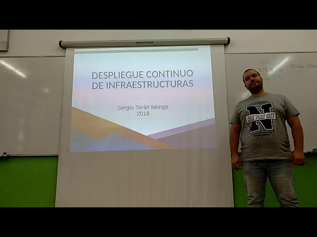 Despliegue continuo de infraestructuras - Sergio Terán