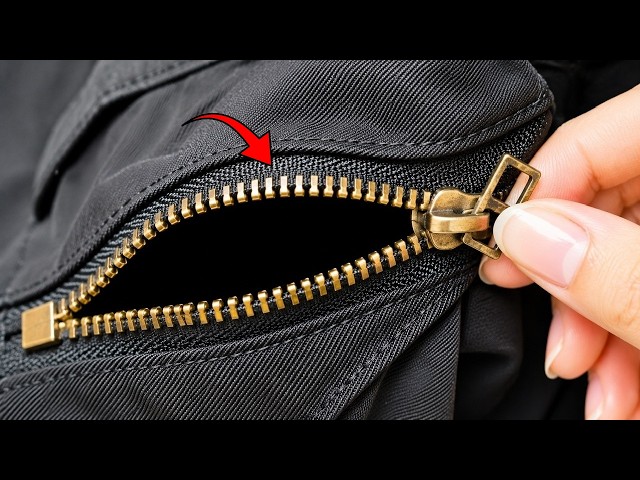 Fix Any BROKEN ZIPPER in Minutes that Tailors Don’t Want You to Know