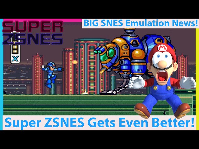 Super ZSNES Updated! New SNES Emulation Gets Better