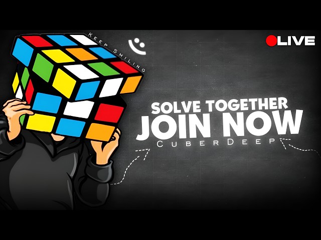 Live: cubing with me! | CuberDeep is Live ⚡️