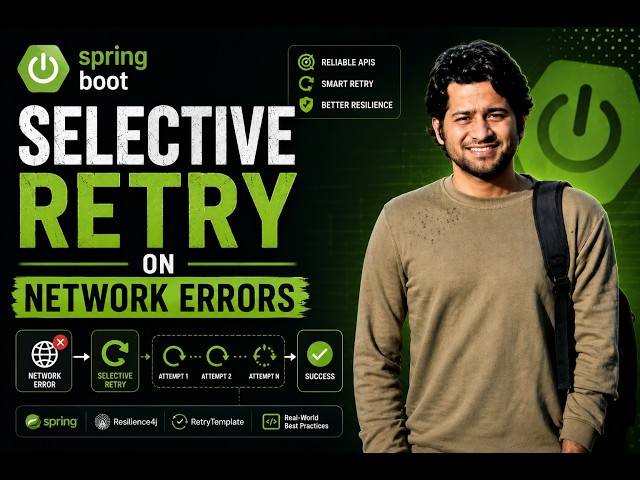 Spring Boot Interview Question: Selective Retry on Network Errors