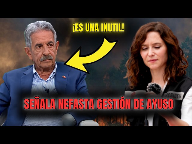 Miguel Ángel Revilla humbles Ayuso on wildfire management: We need firefighters year-round.