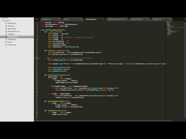 Adding live trading to your cryptocurrency trading bot using Python and the Poloniex API, Part 1