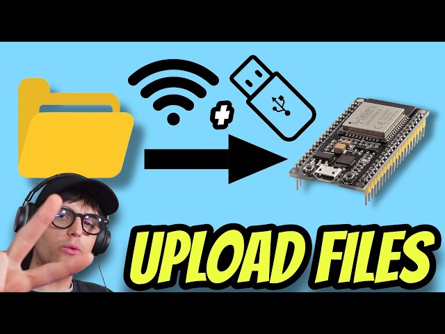 How to Upload Files to ESP32 Flash (WiFi + USB Drive Mode)