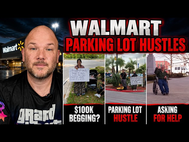 WALMART SCAM Parking Lot Hustle EXPOSED - Shoppers Knew Something Was Wrong