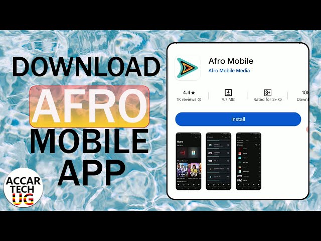 HOW TO DOWNLOAD AFRO MOBILE APP ON YOUR PHONE