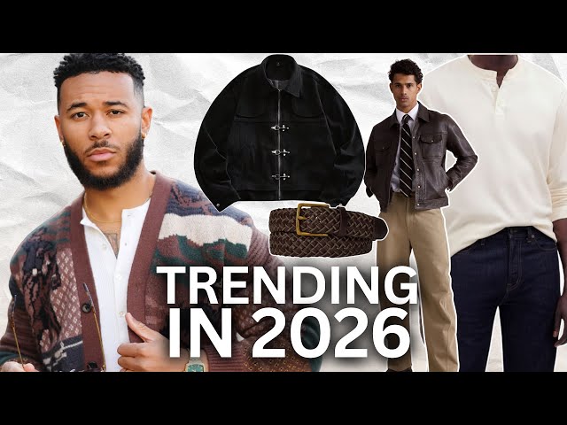 10 tendencias de moda masculina que deberías probar en 2026