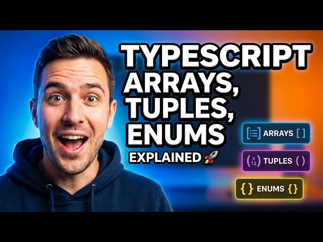 Arrays, Tuples & Enums in TypeScript 🚀 | Explained with Examples