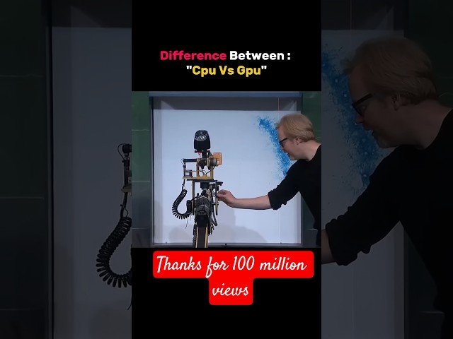 CPU vs GPU