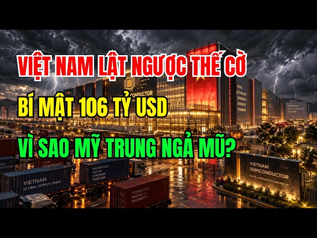 Chấn động 106 Tỷ USD: Nước cờ khiến Mỹ - Trung ngả mũ trước Việt Nam