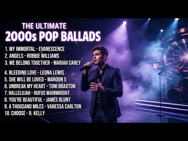 The Ultimate 2000s Pop Ballad Experience | AI Love Songs Collection