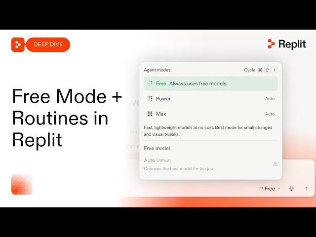 Free Mode + Routines in Replit (Live Deep Dive)