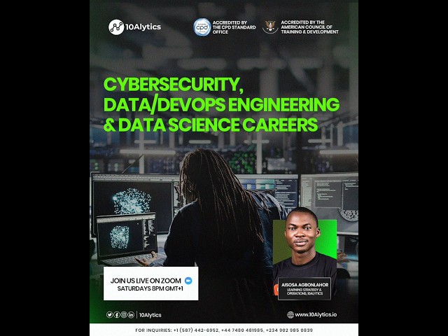 Cybersecurity, Data Science / Machine Learning & DevOps Engineering Careers