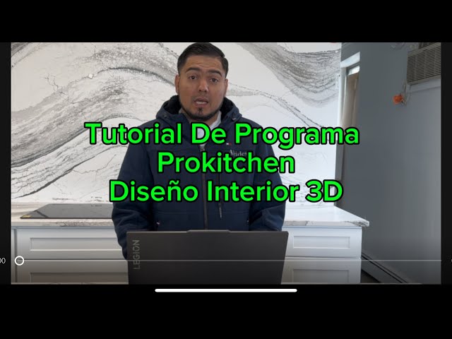 Prokitchen Program Tutorial - 3D Interior Design - In Spanish
