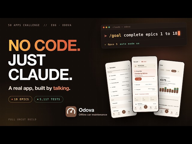 I Wrote 0 Lines of Code — Claude Code Built This Whole iOS App