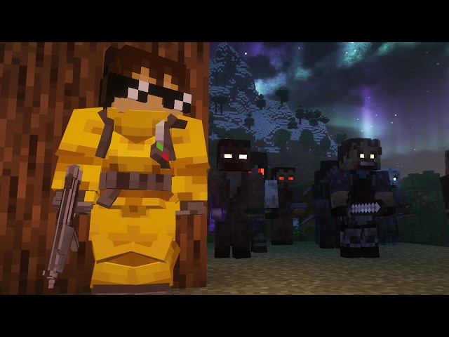 I faced a ZOMBIE APOCALYPSE in Minecraft!