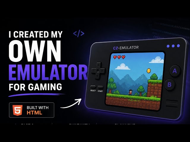 Built my own "Game Boy" Emulator using only HTML!
