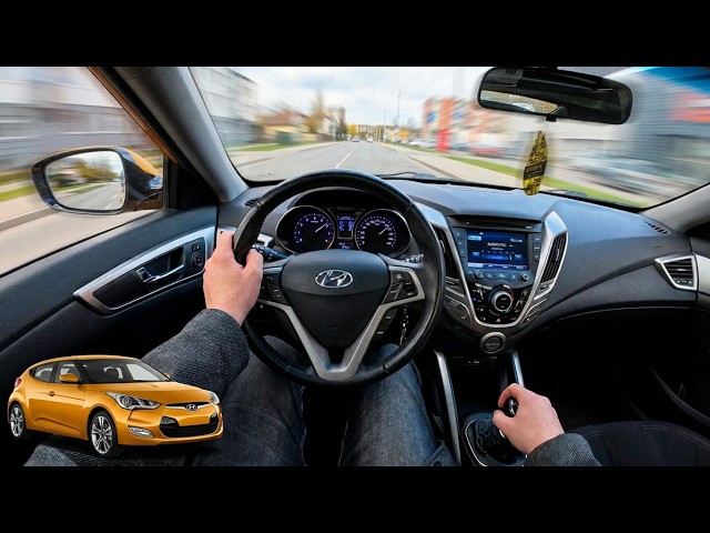 2012 Hyundai Veloster ( 1.6l 138hp MT ) - POV Test Drive - part 2
