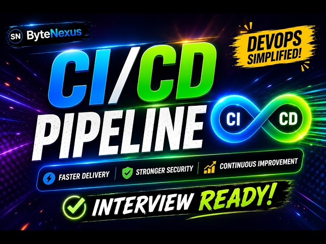 What Really Happens in a CI/CD Pipeline? 🚀 - 7 Min Breakdown | (With Real Examples)
