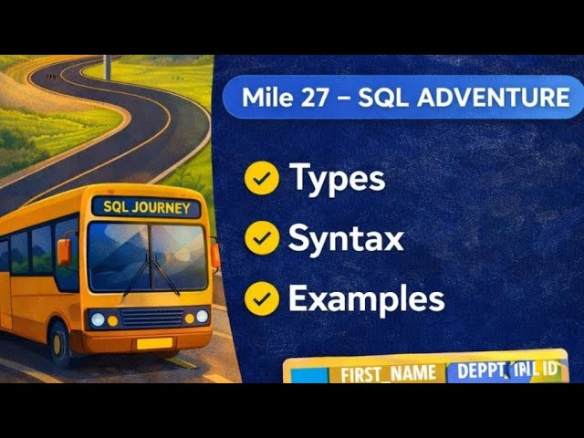 🚍 SQL Journey Mile 27 DDL (VIEW)