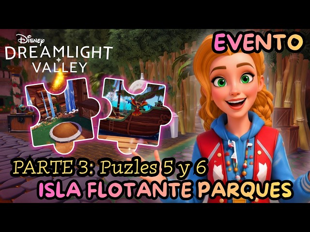 🧩🎢THEME PARK Floating Festival GUIDE - PART 3: Puzzles 5 & 6🎢🧩 - DDV | Disney Dreamlight Valley