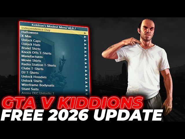 [NEW] GTA 5 Mod Menu PC 2026 / Free Kiddions Cheat, Money Hack & Online Mods (WORKING)