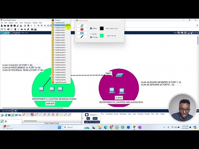 NETWORK ACCESS | 3 INTER LAN CONFIGURATIONS