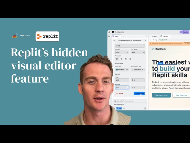 Replit's Hidden Visual Editor Feature: When To Use It (And When Not To)