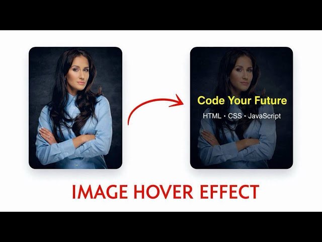 Image Hover Effect Using Only HTML & CSS 😍 | Card Overlay Animation