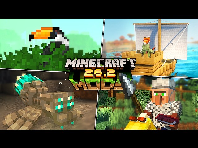 TOP 20+ Minecraft Mods for 26.2 & Older (NeoForge/Fabric) | August 2026