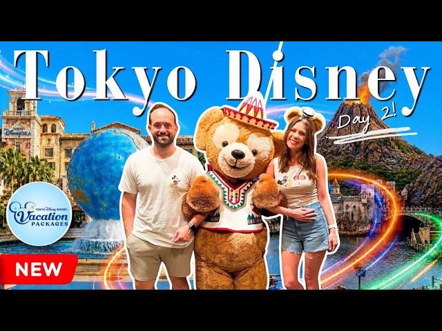 TOKYO DISNEYSEA Vlog 🌊✨ Unlimited Vacation Package | Best Disney Park In The World?! Day 2
