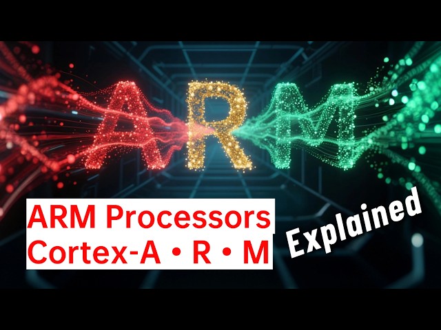 ARM Processor Families Explained | Cortex-A, Cortex-R & Cortex-M