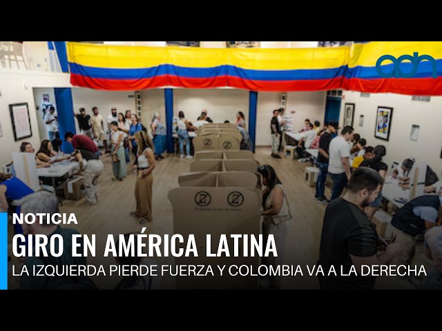 Shift in Latin America: The Left loses strength and Colombia turns to the right