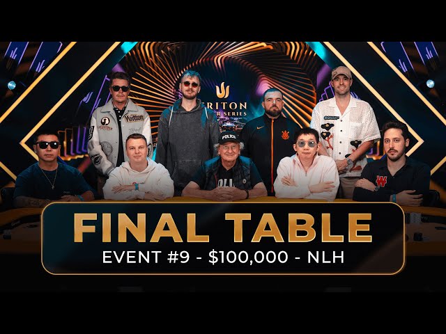 $100K NLH Main Event – Final Table | Triton Poker Series X WSOP Paradise 2025