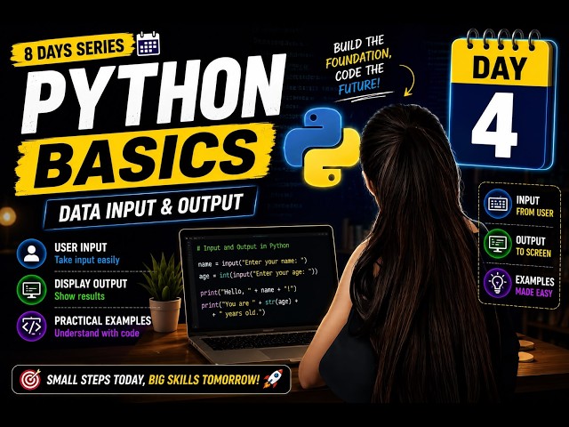 Python Se AI Tak Day 4 | Conditions, Loops and Functions in Python