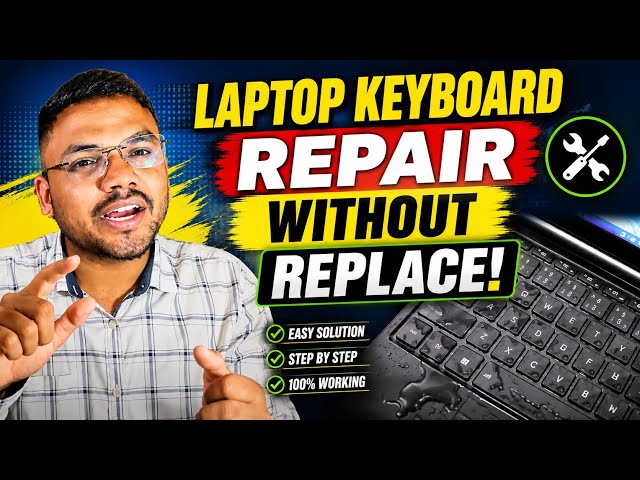 Repair Your Laptop Keyboard Without Replacement! 😱 | Easy Fix at Home #macnitesh