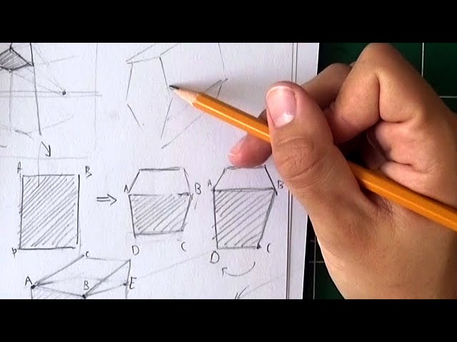 Draw 3D Shapes in Perspective (From Imagination!) ✏️