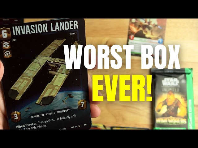 No Carbonite Box Should Be This Bad (Full Homeworlds Case Opening)