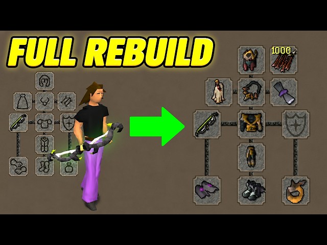 I Rebuilt MAX Range Gear Starting With Only A Twisted Bow!