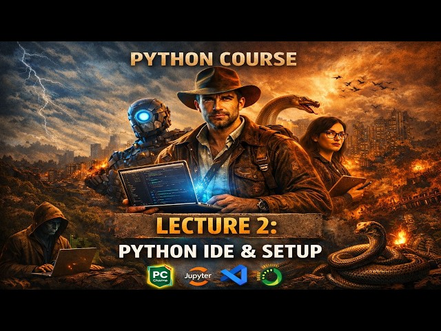 Python Series 2026 | Lecture-2  | Installation of Python IDE