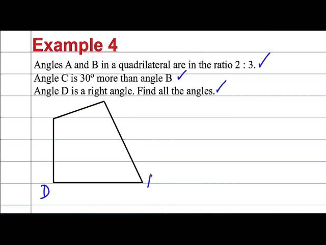 GCSE Maths Revision - Solving linear equations (3) from geometry questions