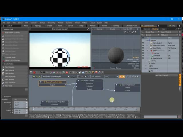 OctaneRender for Modo - NodeGraph Node Tutorial