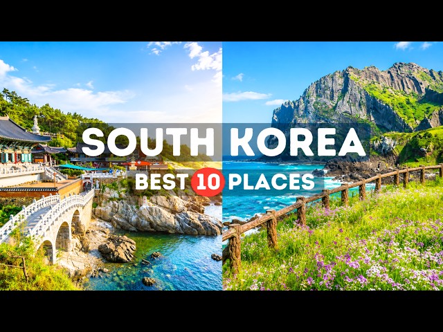 Amazing Places to visit in South Korea - Travel Video
