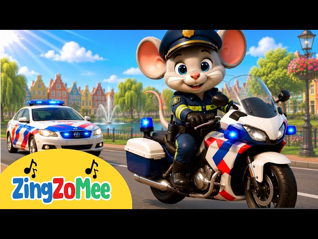 Taa Tuu, Taa Tuu! Daar komt de politie | Liedje voor Kinderen