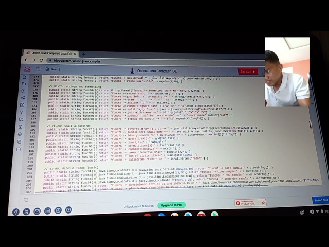 100 function of java