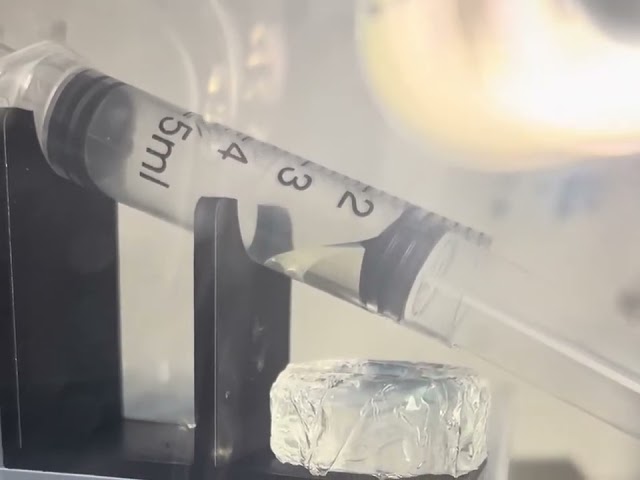 Vac-and-fill demonstration